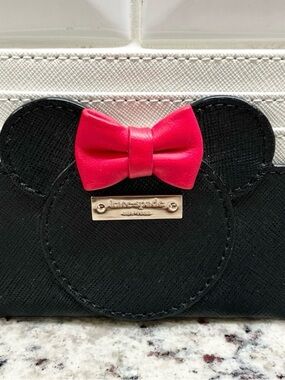 Kate Spade & Disney Collaboration Minnie Mouse Card Holder NWOT